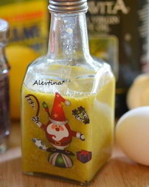 Заправка для салата Цезарь и салат