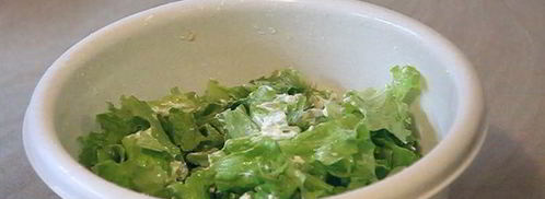 теплый салат presto с омлетом. Шаг 4