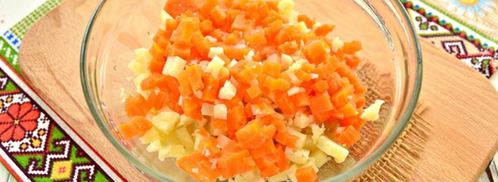 винегрет с квашеной капустой. Шаг 2