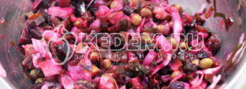 винегрет с морской капустой. Шаг 3