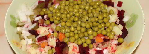 винегрет с селедкой. Шаг 6