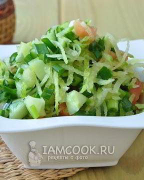 Зеленый салат