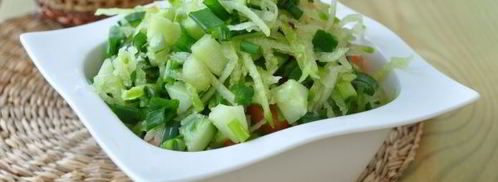 зеленый салат. Шаг 6