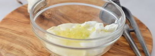 чесночный соус с майонезом. Шаг 6