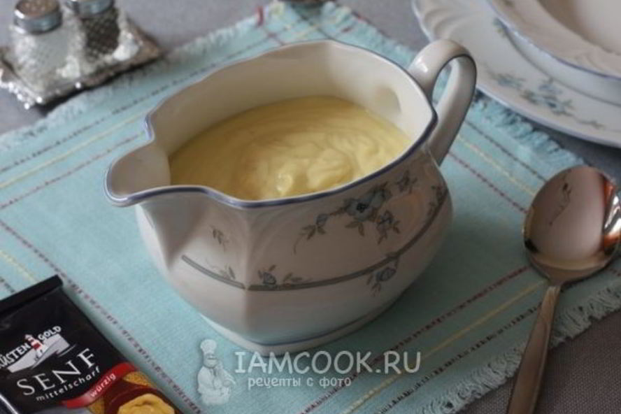 Рецепт горчичного соуса по-немецки