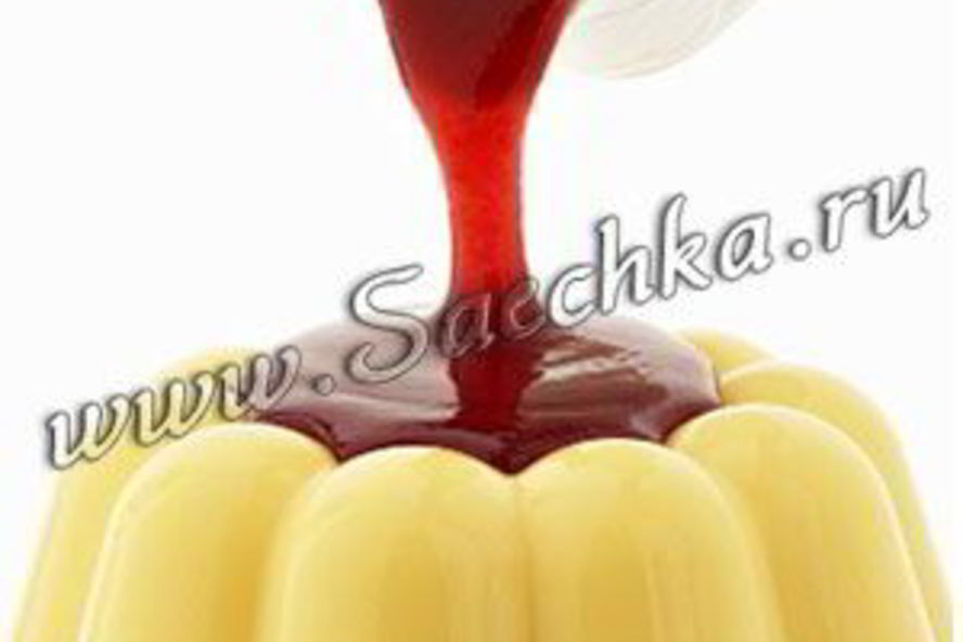 Рецепт горящего малинового соуса