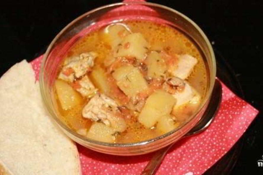 Рецепт картофельного соуса с курицей