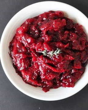 Клюквенный соус к птице