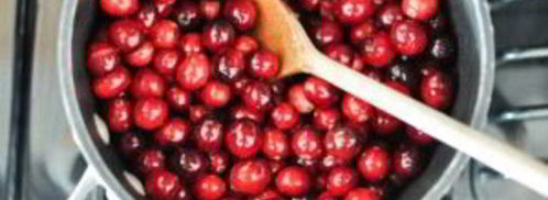 клюквенный соус к птице. Шаг 2