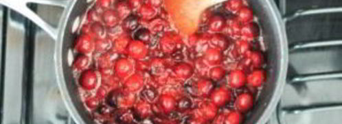 клюквенный соус к птице. Шаг 3