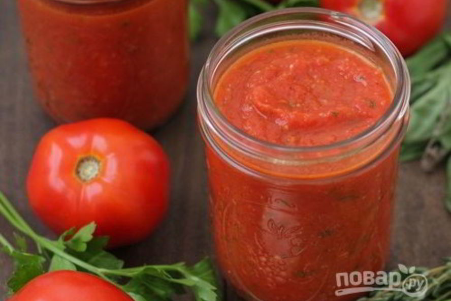 Рецепт красного соуса