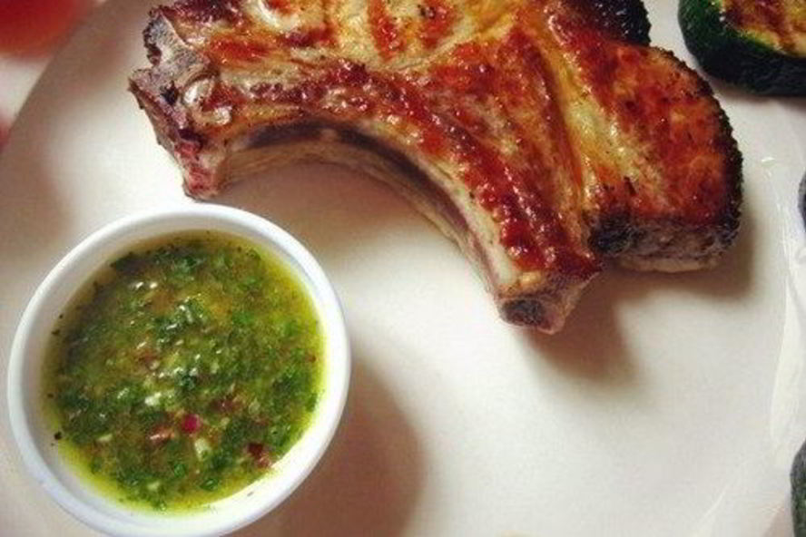 Рецепт соуса для жареного мяса чимичурри