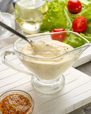 Соус из баклажанов и зернистого творога