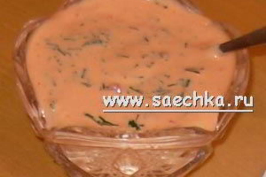 Рецепт соуса из брынзы