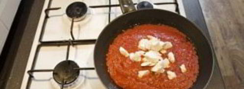 соус из моцареллы. Шаг 3