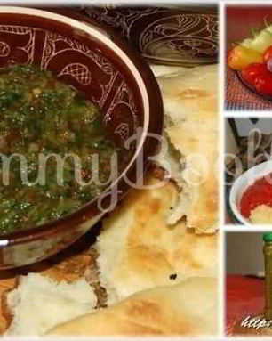 Соус из помидоров и зеленых перцев