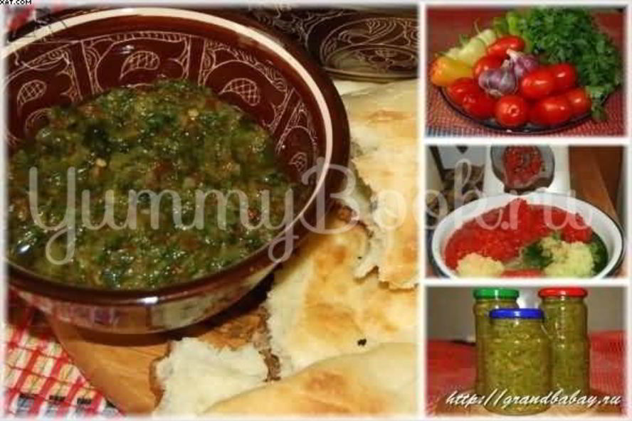 Рецепт соуса из помидоров и зеленых перцев