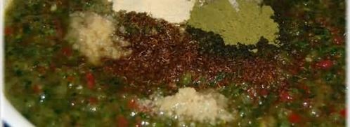 соус из помидоров и зеленых перцев. Шаг 16