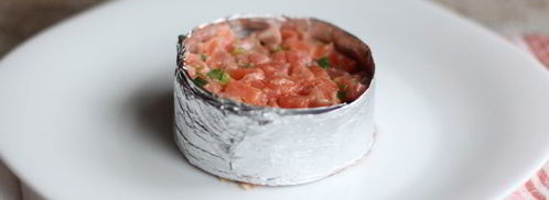 тартар из лосося. Шаг 5