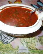 Томатный соус с кинзой