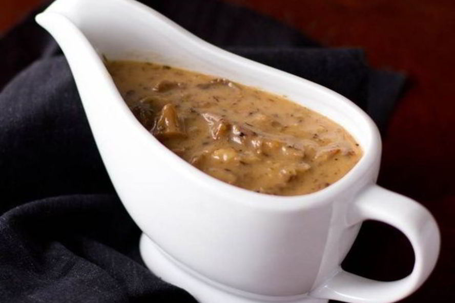 Рецепт вегетарианского грибного соуса