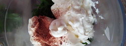 заправка для салатов зеленая. Шаг 3