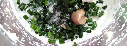 заправка для салатов зеленая. Шаг 4