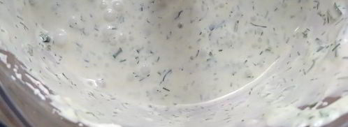 заправка для салатов зеленая. Шаг 5