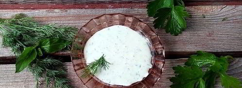 заправка для салатов зеленая. Шаг 6