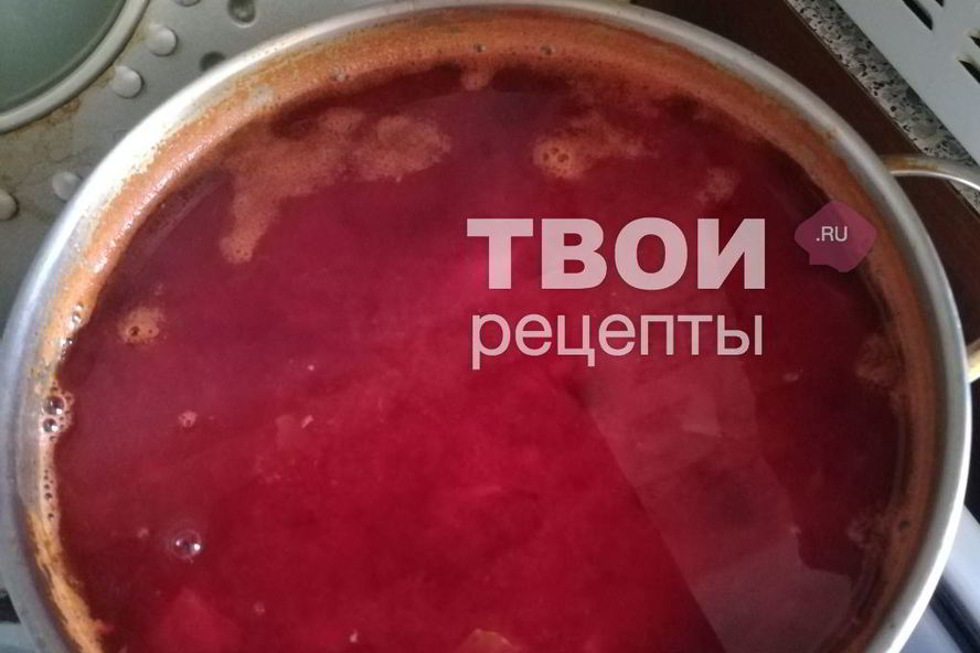 Рецепт борща домашнего
