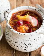 Борщ из молодой капусты