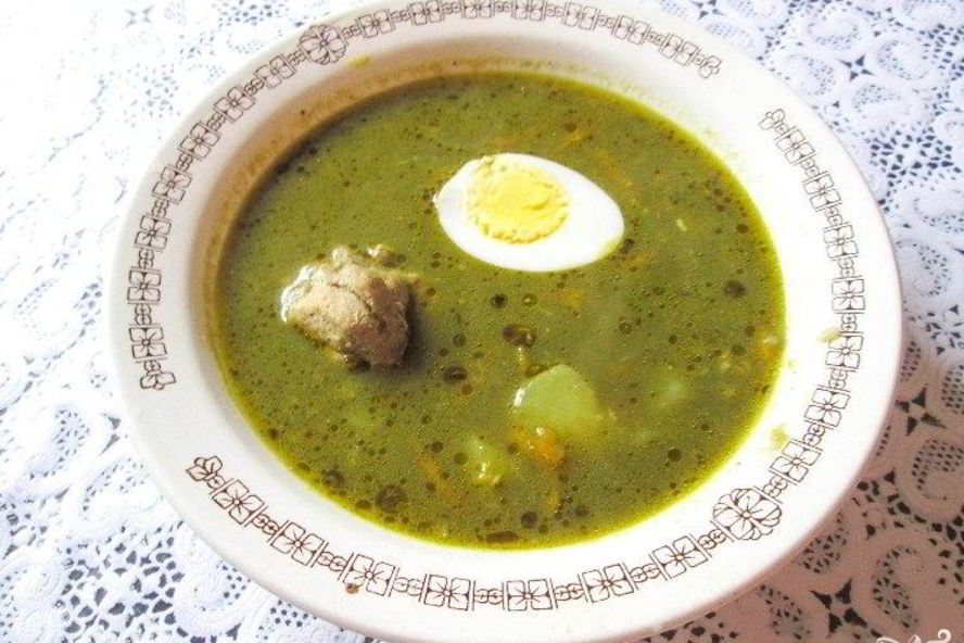 Рецепт борща из щавеля консервированного