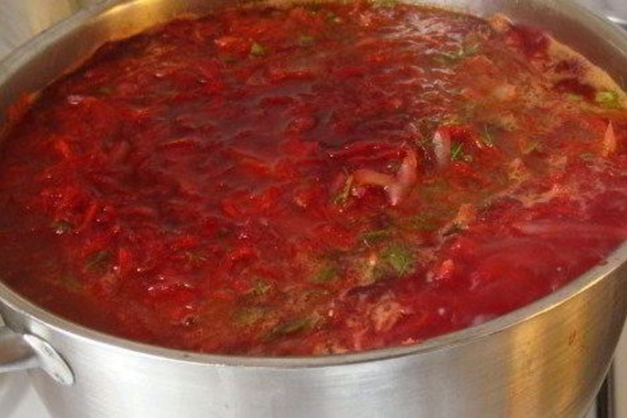 Рецепт борща московского со свежей капустой