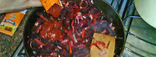 борщ с бычками и фасолью. Шаг 34