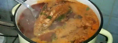 борщ с бычками и фасолью. Шаг 46