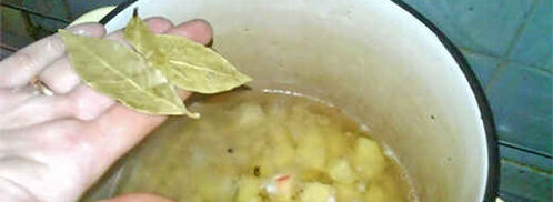 борщ с бычками и фасолью. Шаг 18