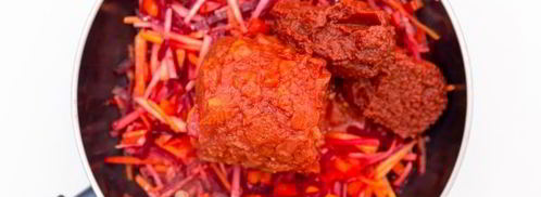 борщ с консервированной фасолью. Шаг 6