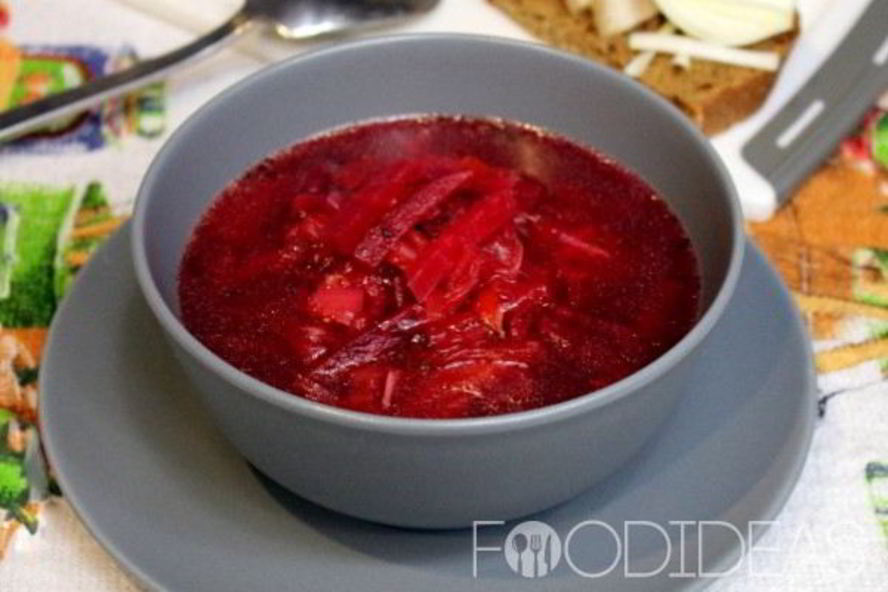 Рецепт борща с квашеной капустой