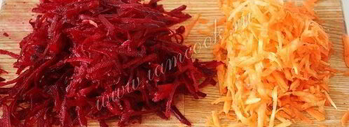 борщ с мясом в мультиварке. Шаг 5