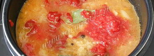 борщ с мясом в мультиварке. Шаг 10