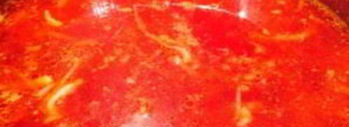 борщ с ребрышками. Шаг 5