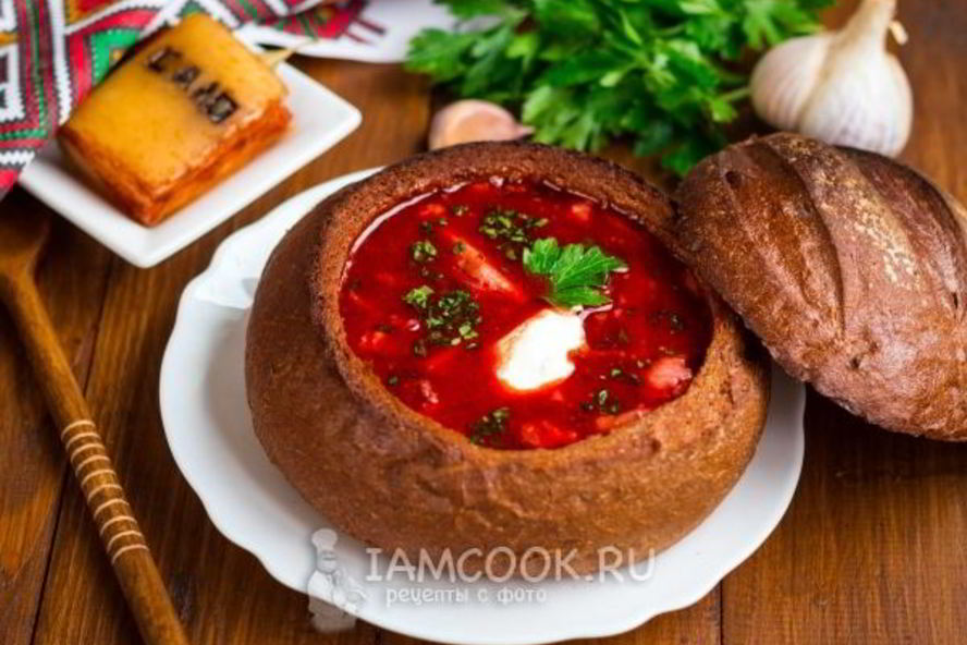 Рецепт борща украинского