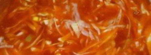 борщ вегетарианский с фасолью. Шаг 7