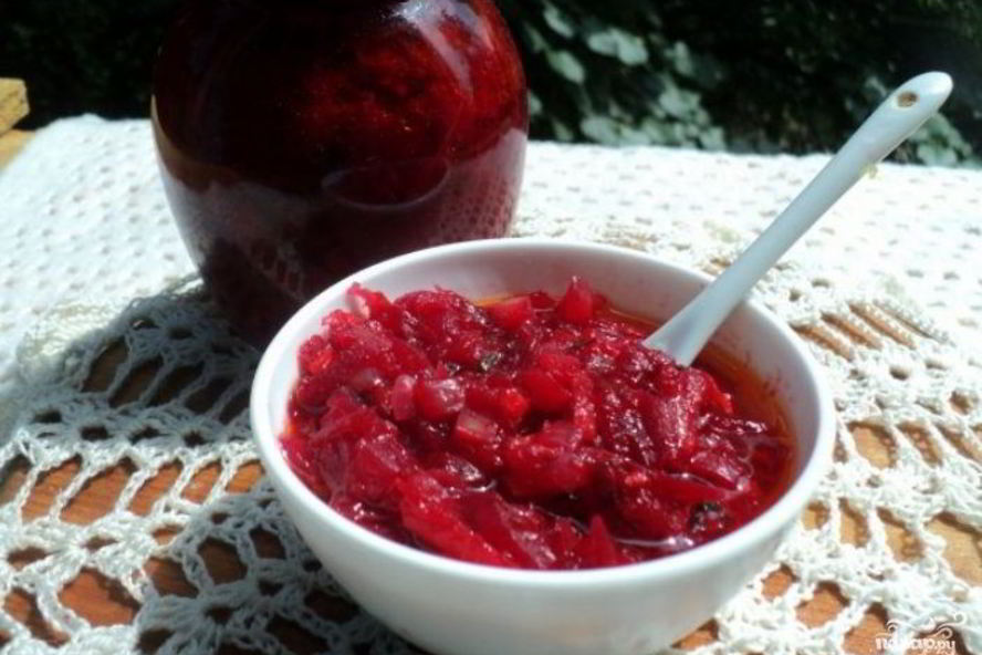 Рецепт борщевой заправки на зиму