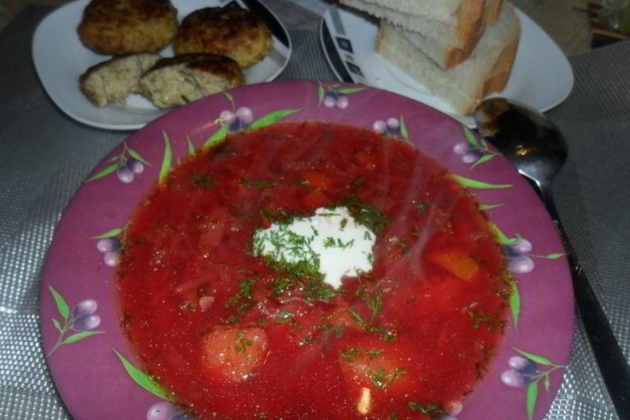 Рецепт быстрого борща