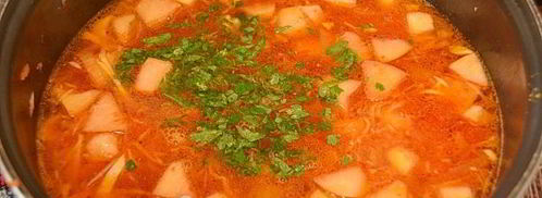 черниговский борщ в мультиварке. Шаг 16