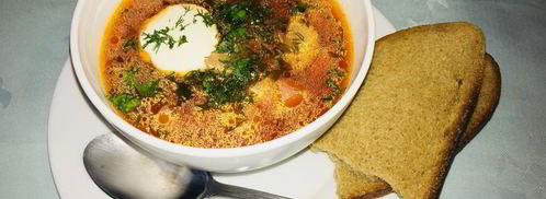 красный борщ из индейки. Шаг 12