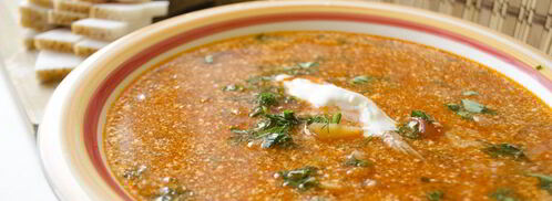 красный украинский борщ со свеклой. Шаг 23