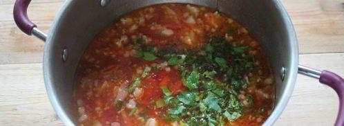 кубанский борщ. Шаг 12