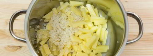 постный зеленый борщ. Шаг 4